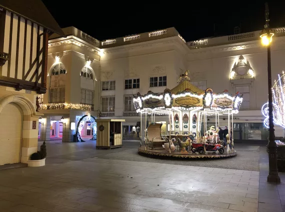 Carrousel 1900 de nuit
