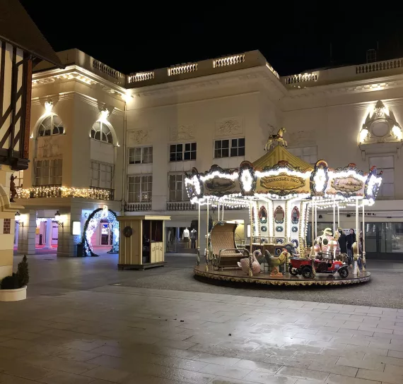 Carrousel 1900 de nuit